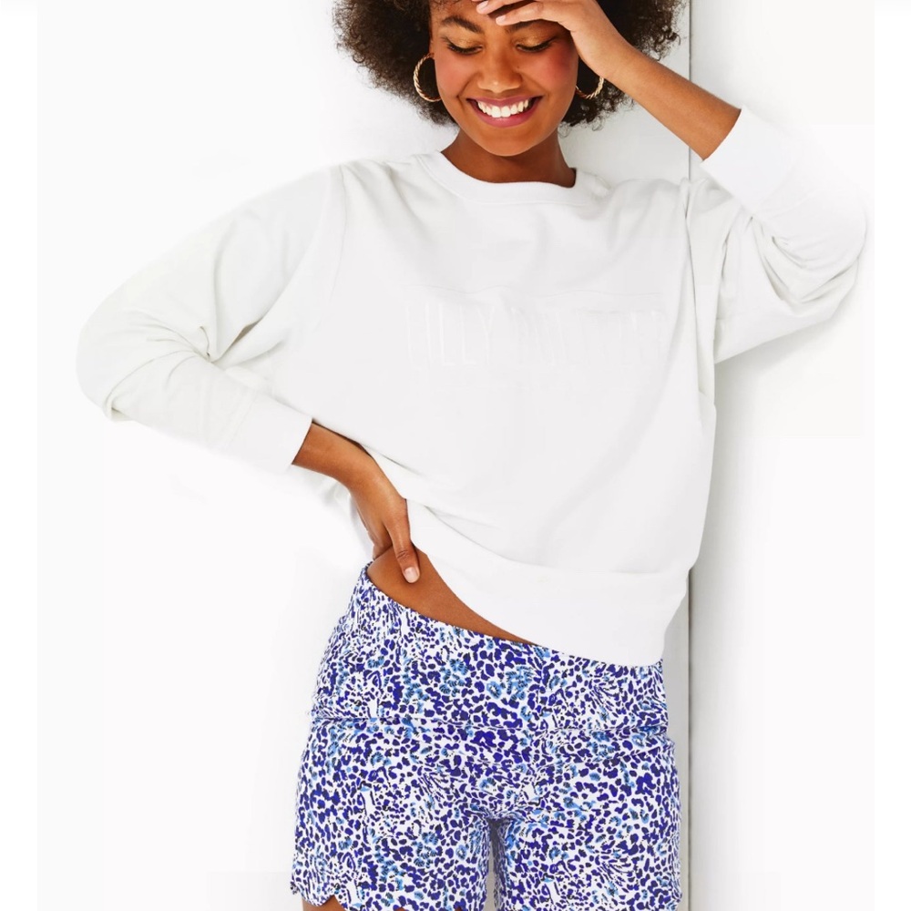 NWT Lilly Pulitzer Shorts  / size M/ leva knit shorts/ style: 010946